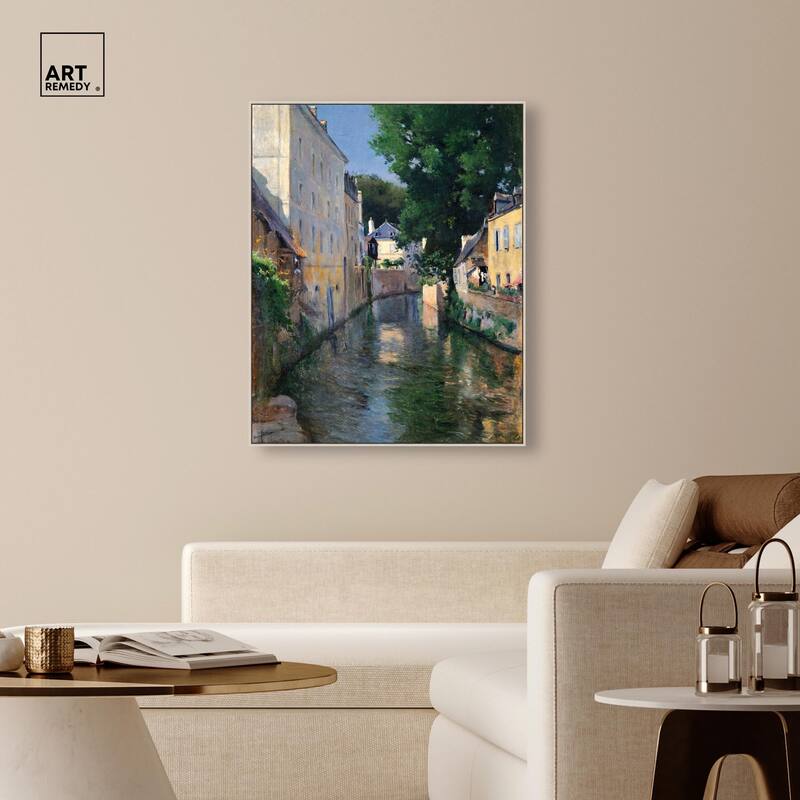 The River Isole Canvas by Art Remedy