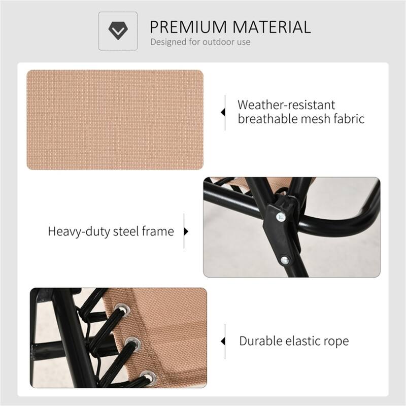 Mesh Fabric Outdoor Folding Chair with Armrest, Foldable and Steel