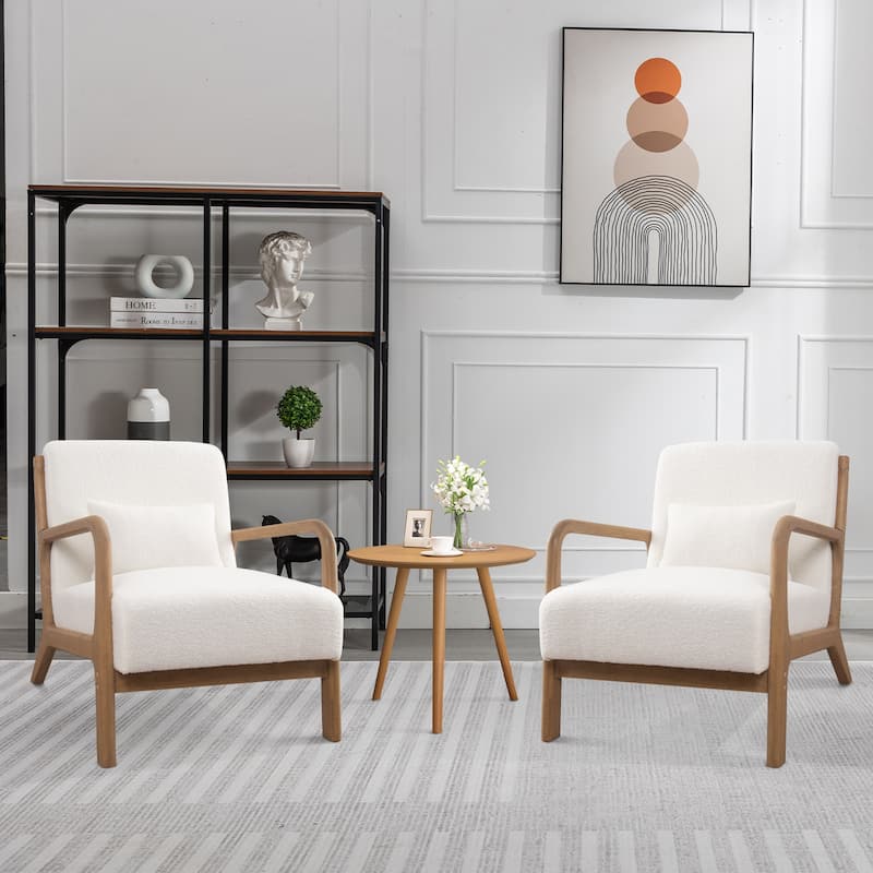 Aston Modern Solid wood Accent Chair for Living Room