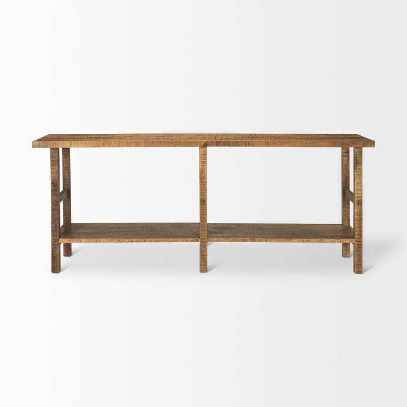 Rosie Large Blonde Wood Console Table