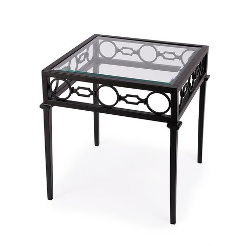 Southport Iron Outdoor End Table