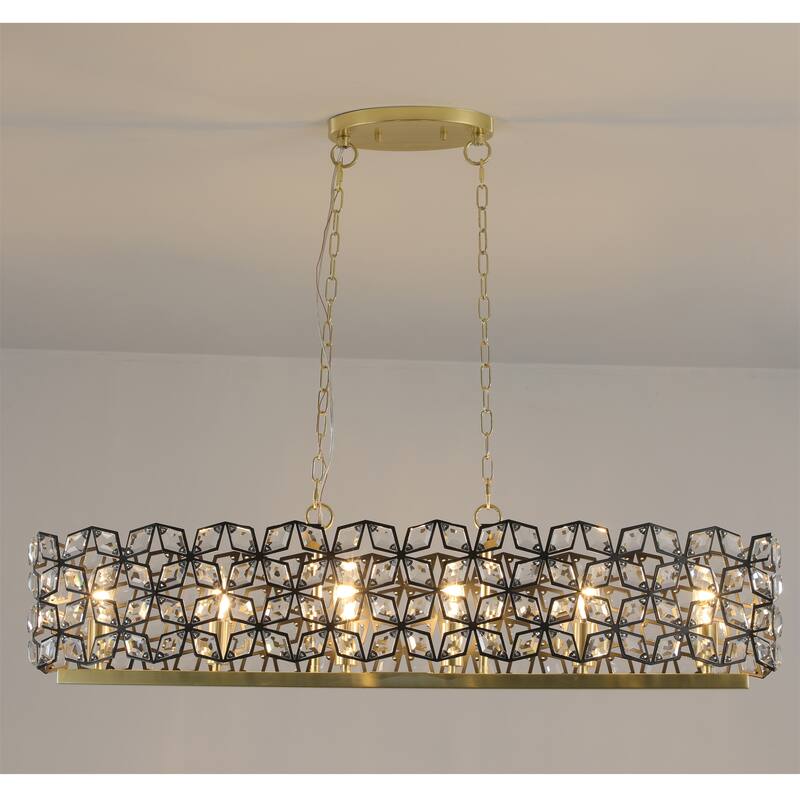 Transparent Crystal Ceiling Chandelier