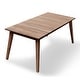 preview thumbnail 4 of 12, ROSSIO - Tempur Outdoor 7 Piece Retractable Teak Dining Set