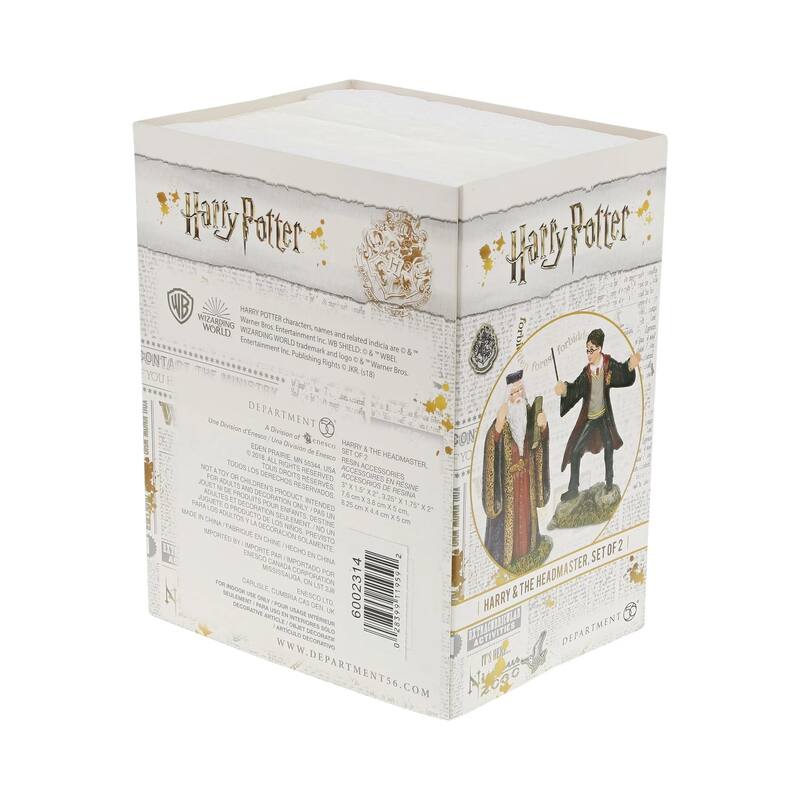 Department 56 Harry Potter Village - Harry and The Headmaster - 6002314