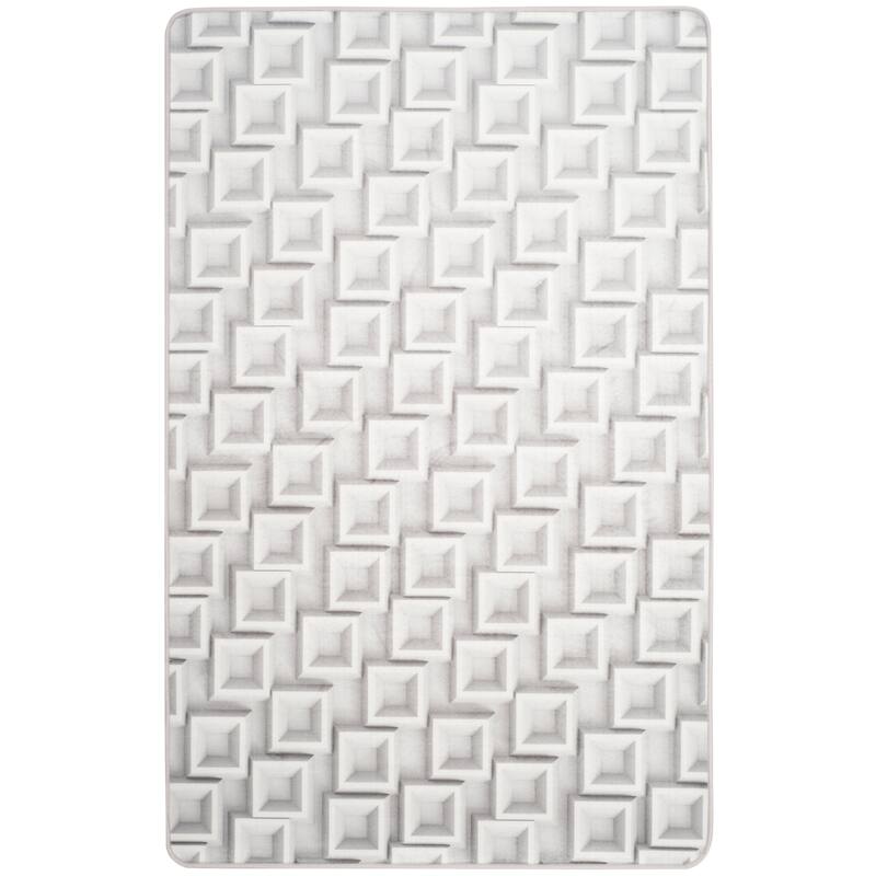 SAFAVIEH Daytona Machine Washable Slip Resistant Hadia Graphic Rug