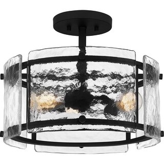 Fortress Three Light Semi Flush Mount