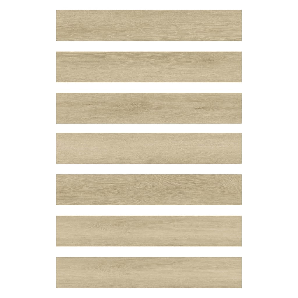 FloorPops Light Oak Peel and Stick Wood Floor Planks