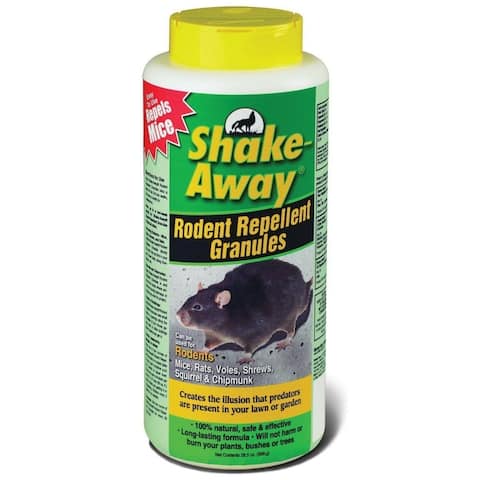 Shake-Away 2853338 Rodent Repellent Granules Rat Repellent, 28.5 Oz