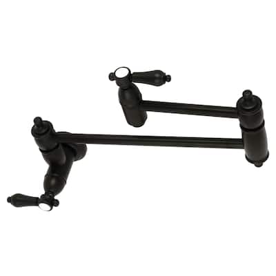 Kingston Brass Heirloom Wall Mounted Pot Filler Faucet