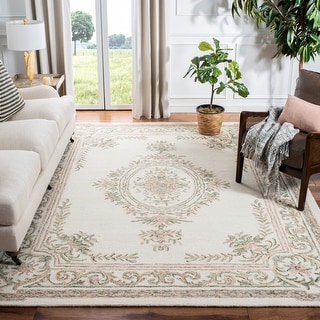 SAFAVIEH Handmade Micro-Loop Shyamala Wool Rug