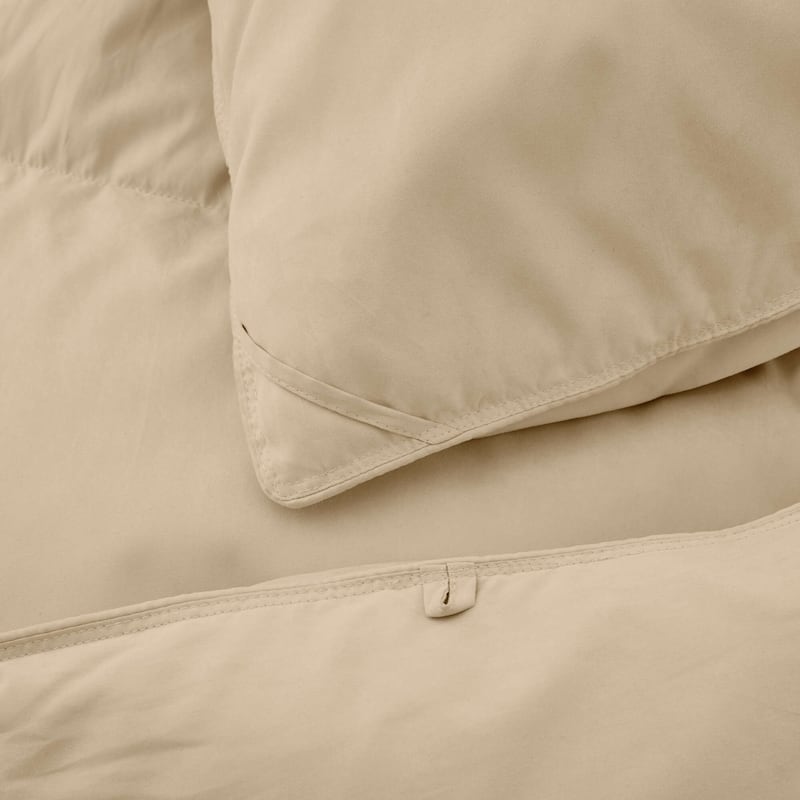 Medium Warmth All Season 600 Fill Power White Goose Feather Down Comforter Duvet Insert