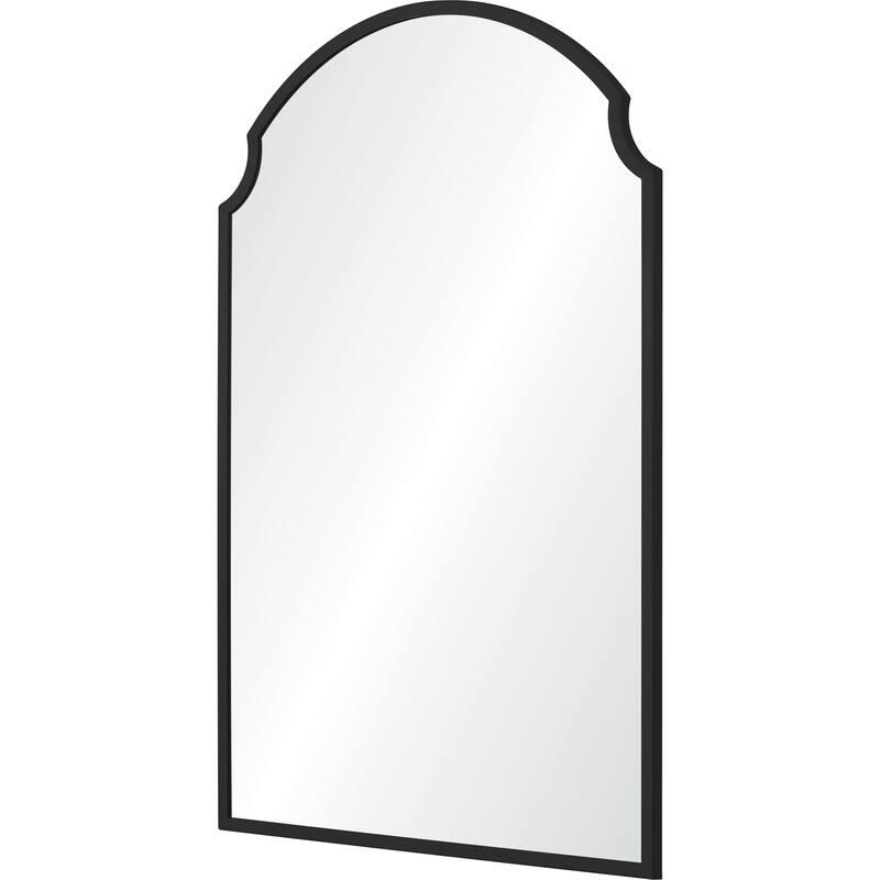 Renwil Asmara Framed Matte Black Mirror - Large