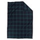 preview thumbnail 2 of 0, Pendleton Eco-wise Blue/ Green Black Watch Plaid Wool Blanket