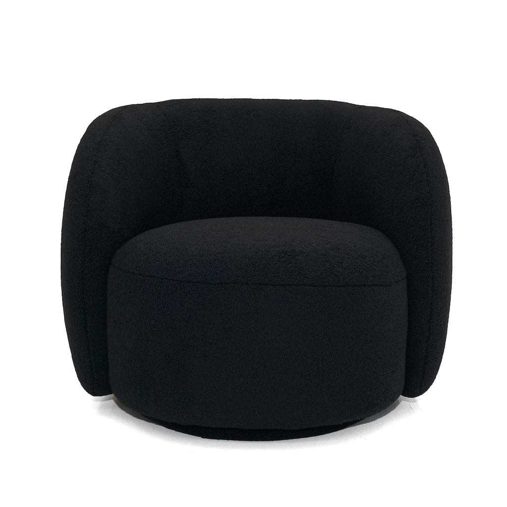 Modrest Molina Modern Black Accent Chair