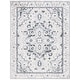 preview thumbnail 12 of 11, SAFAVIEH Layla Keren Shabby Chic Farmhouse Rug 9' x 12' - Ivory Grey/Charcoal - Rectangle