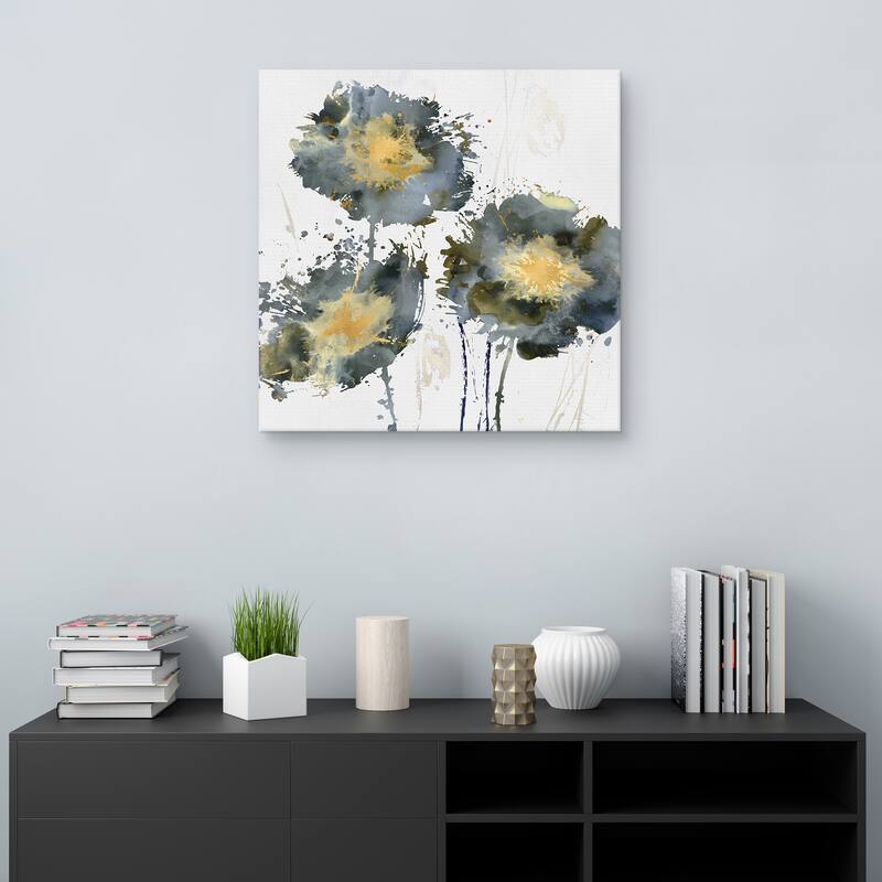 Flower Burst Trio by Vanessa Austin Canvas Art Print