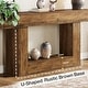 preview thumbnail 14 of 47, Farmhouse 2-Tier Entryway Table for Living Room, Hallway, Foyer