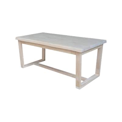 Live Edge Solid Wood Coffee Table