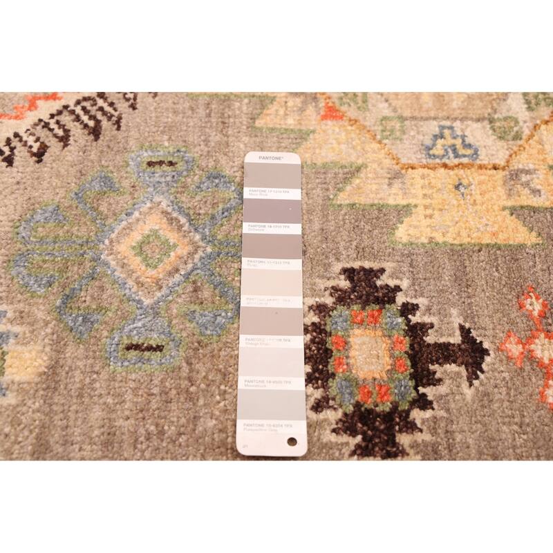 ECARPETGALLERY Hand-knotted Jules Serapi Taupe Wool Rug - 8'1 x 9'10