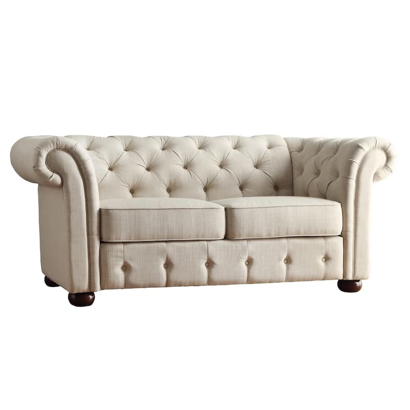 Knightsbridge Beige Chesterfield Sofa and Seating by iNSPIRE Q Artisan