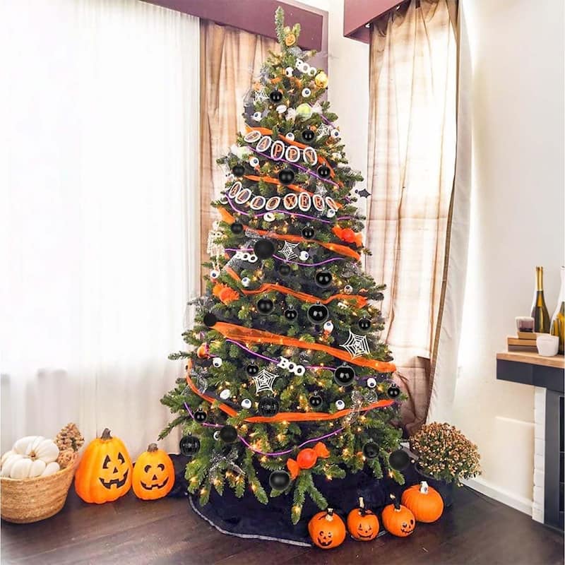 34 Pieces Shatterproof Christmas Ornaments Set Christmas Decorations 1.57 Inch Christmas Balls - N/A