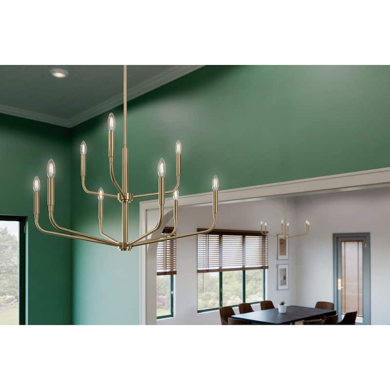Kichler 52720 Madden 9 Light 32" Wide Taper Candle Style Chandelier