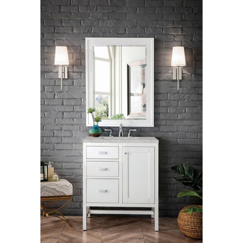 James Martin Vanities E444-V30-3VSL Addison 30" Single Basin Wood