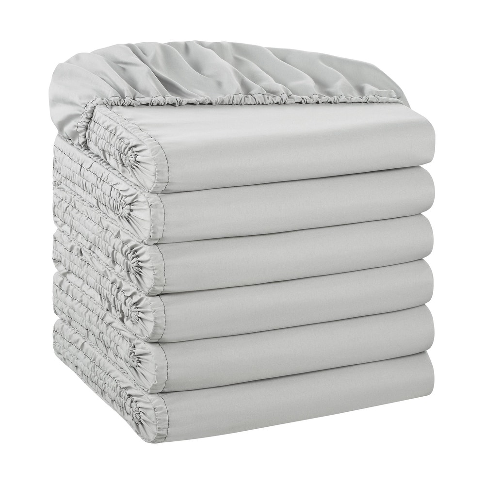 Host & Home Microfiber Fitted Sheets (6 Pack)