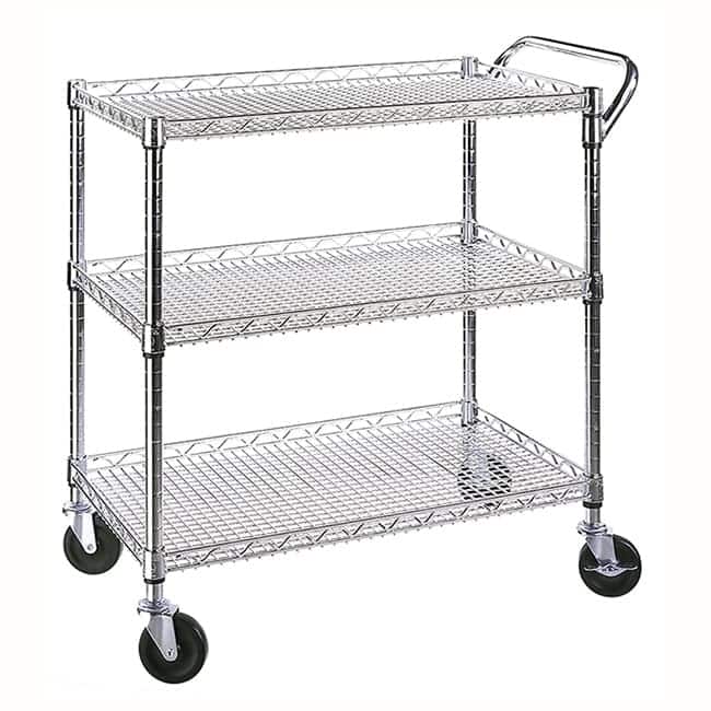 Seville Classics Industrial All-Purpose Utility Cart, NSF Listed