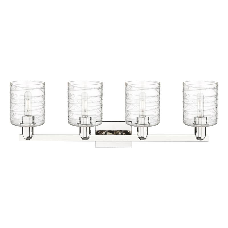 Innovations Lighting Endless Possibilities Arcadia - Cobbleskill - 4 Light 32" Bath Vanity Light