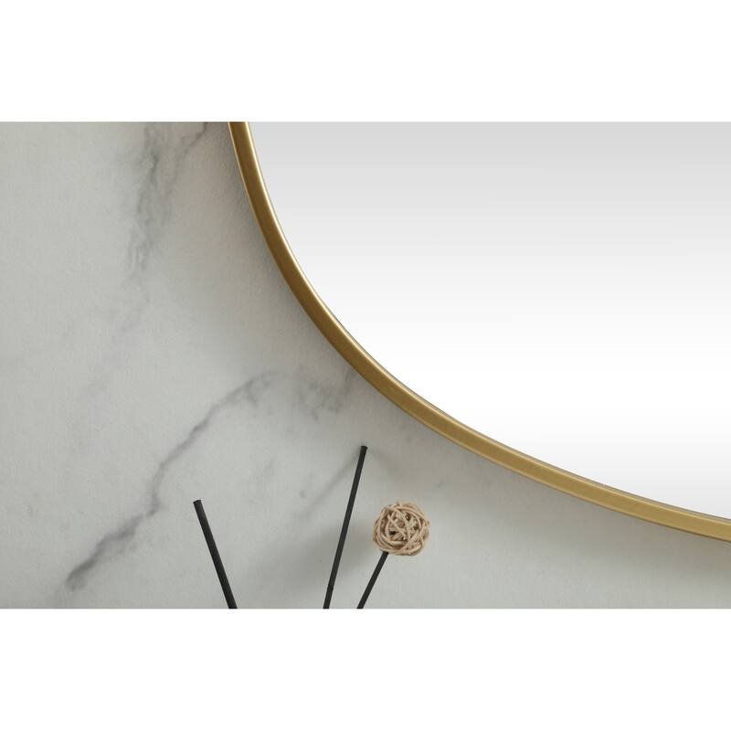 Elegant Lighting MR2B3048 Brynn 30" W x 48" H Oval Framed Bathroom