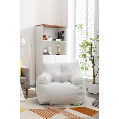 010-Soft Velvet Fabric Bean Bag Chair