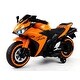 preview thumbnail 35 of 56, Kids 12V Electric Motorcycle with Music, Bluetooth, Foot Brake & Lighting Wheels for Boys and Girls Ages 3-6 Orange