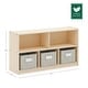 preview thumbnail 6 of 15, Guidecraft EdQ Essentials Two Shelf 5 Compartment Storage 24''