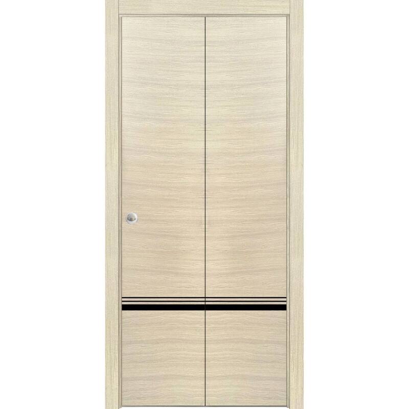 Slab Barn Door Panel 28x80 Planum 0012 Natural Veneer Sturdy Finished - 48" x 96" ( 2* 24x96)