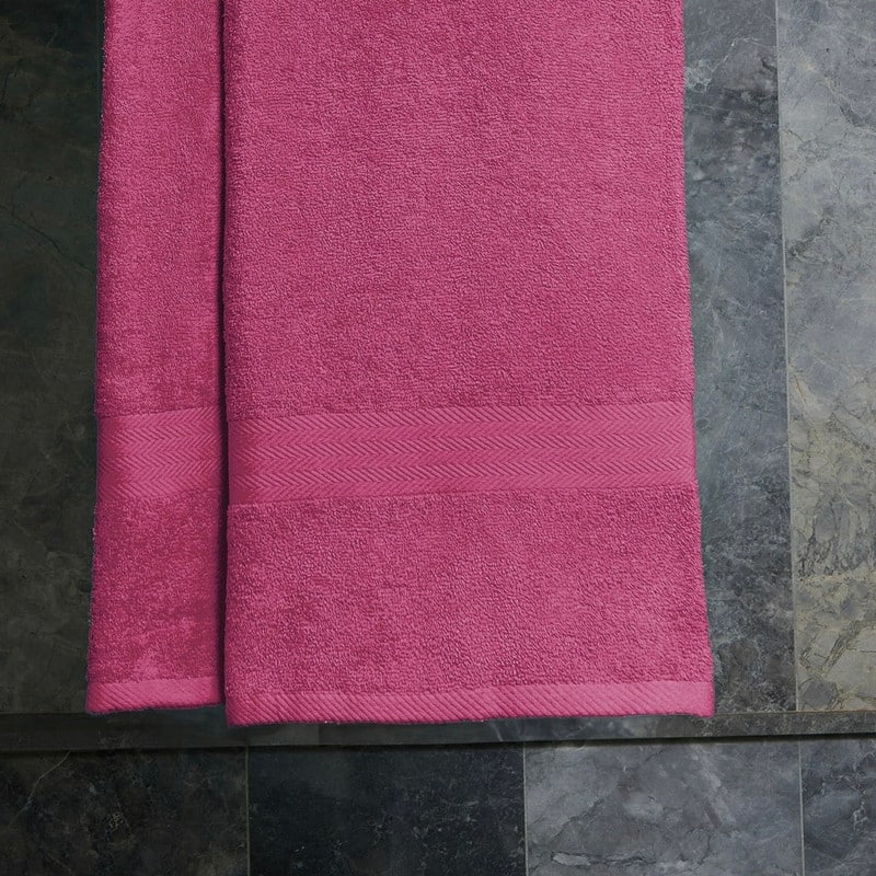 Deluxe 2-Piece 100 Cotton Bath Sheet