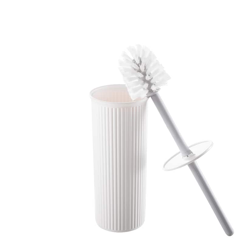 Superio Ribbed Toilet Bowl Brush - 4"W x 15"D x 4"H