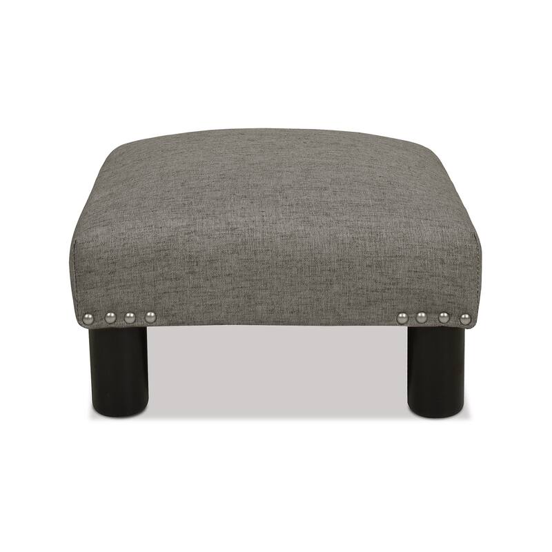 Jules 16" Square Footstool Ottoman