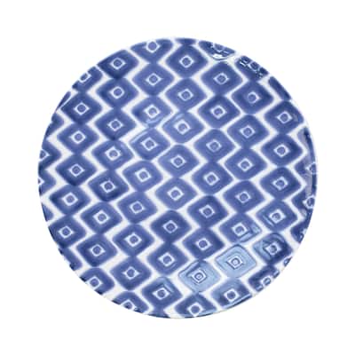 viva by VIETRI Santorini Diamond Dinner Plate