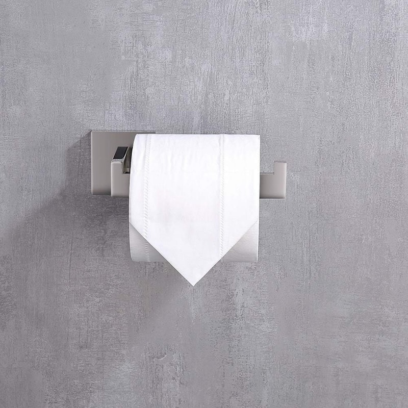 2-pack stainless steel toilet paper holder for bathroom and kitchen,