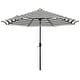 preview thumbnail 52 of 142, Holme 9-foot Steel Market Patio Umbrella with Tilt-and-Crank