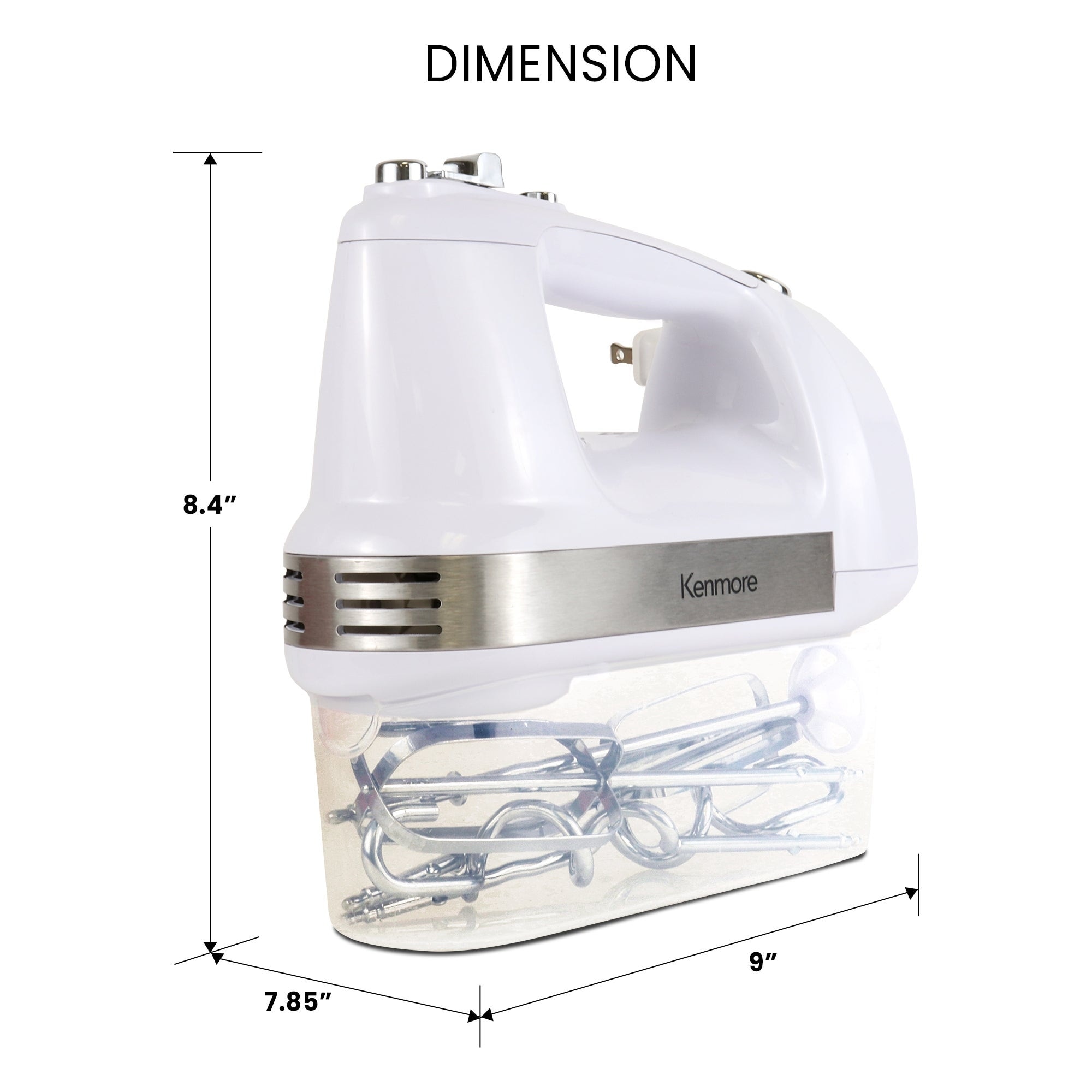 Hand Mixer Kitchen Hand Held Electric Mixers,250W Powerful with 5
