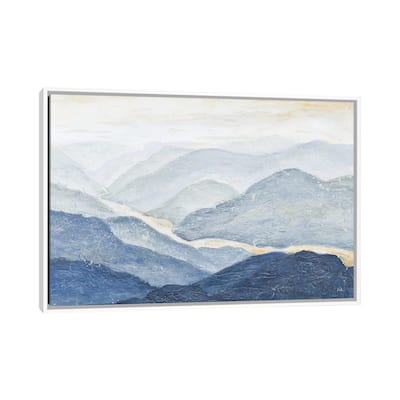 iCanvas "Blue Mountains" by Patricia Pinto Framed Canvas Print