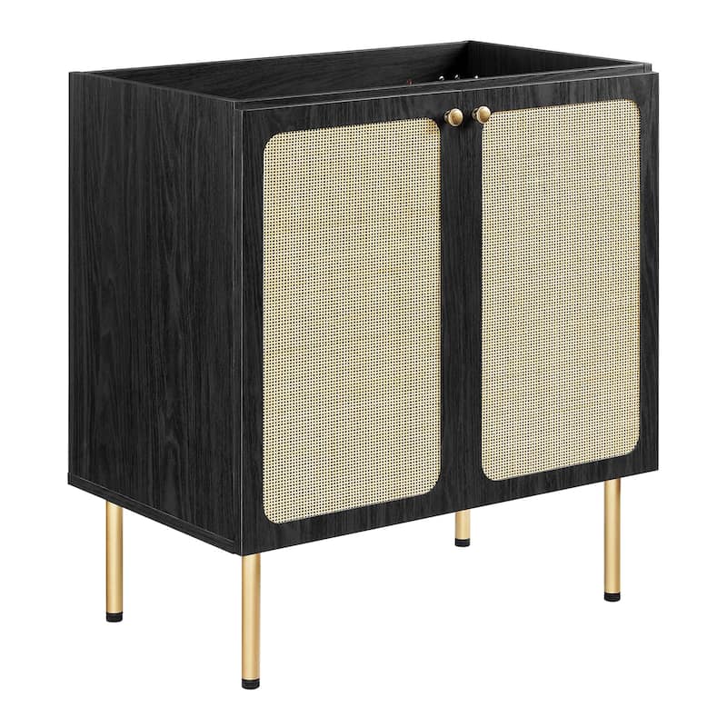 Chaucer Bathroom Vanity with Black Basin Included