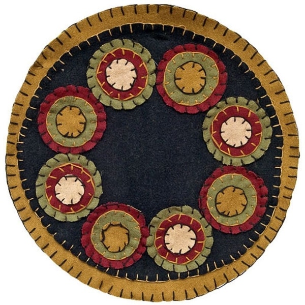 Penny Candle Mat 9"