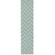 preview thumbnail 31 of 46, Hand-Woven Ann Tone-on-Tone Zig-Zag Wool Area Rug - 2' 3" x 14' Blue