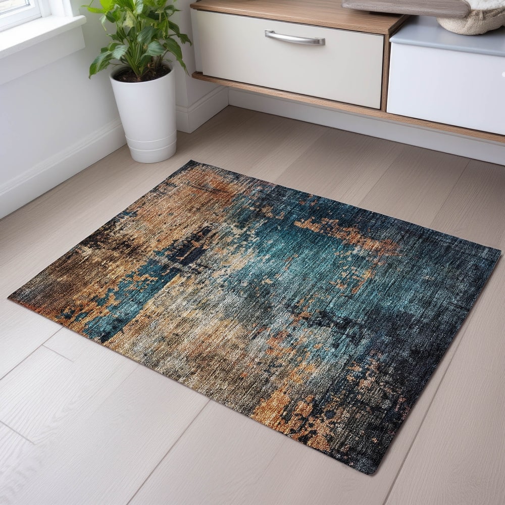 Premium Washable Super Soft Modern Abstract Mayfield Rug