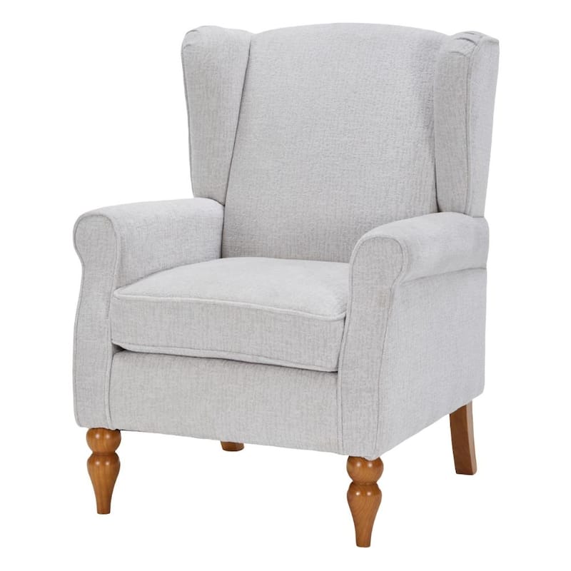 Arm Chairs Wingback Chairs with Solid Wood Coffee Table, Reading Chair