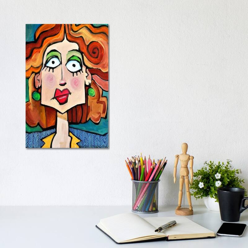 iCanvas "Herringbone" by Tim Nyberg Canvas Print - 12x8x0.75