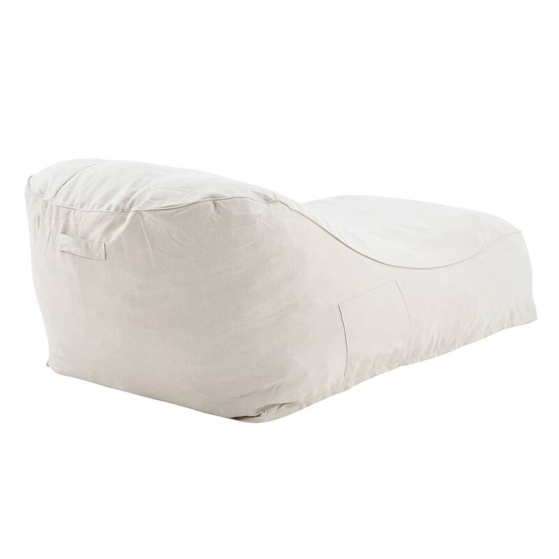 Christopher Knight Home - Hilary Modern Outdoor Upholstered Bean Bag with Storage
